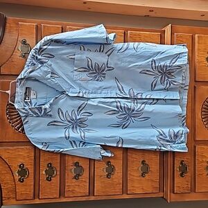 Columbia, size large fun, floral shirt